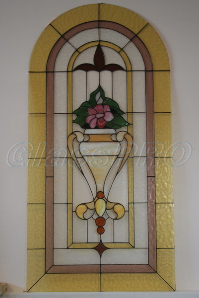 Tiffany stained glass for doors - sample