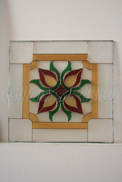 Tiffany stained glass for openings - sample