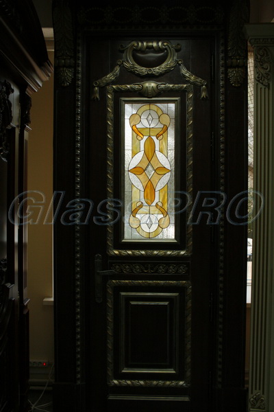 Tiffany stained glass, front door, exhibition piece