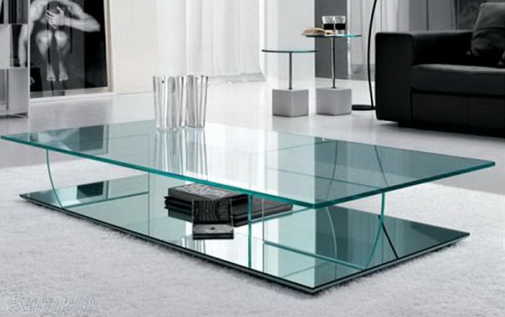 Tempered glass is used to make glass tables