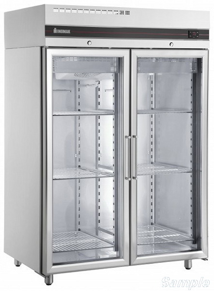 Tempered glass is used for the production of commercial refrigerator doors