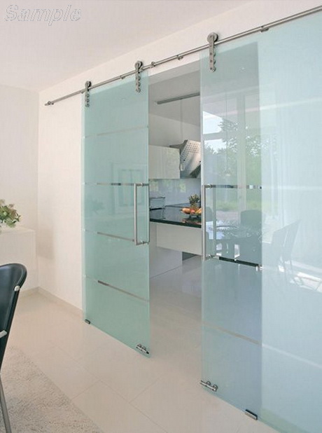 Tempered glass is used to make interior sliding doors