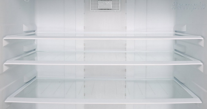 Tempered glass is used as shelves in household refrigerators