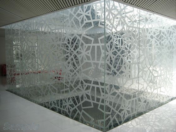 Glass interior partitions