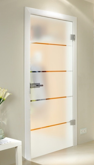 Glass interior doors