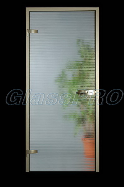 Glass interior doors