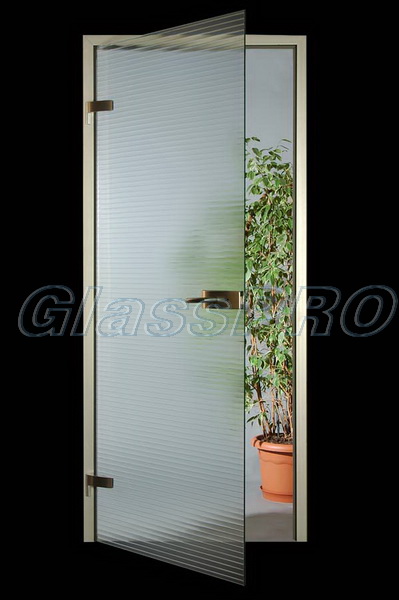 Glass interior doors