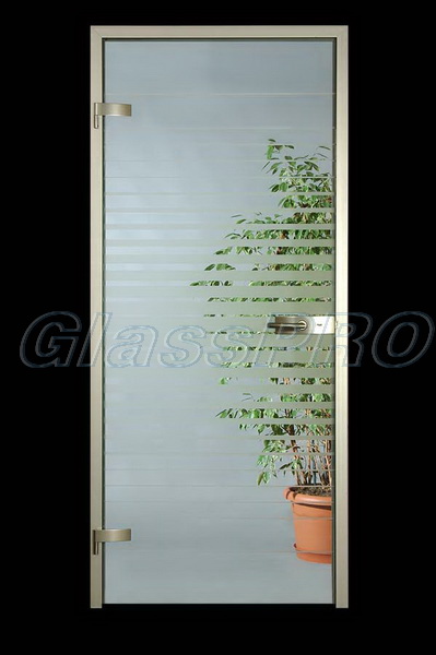 Glass interior doors