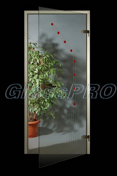 Glass interior doors