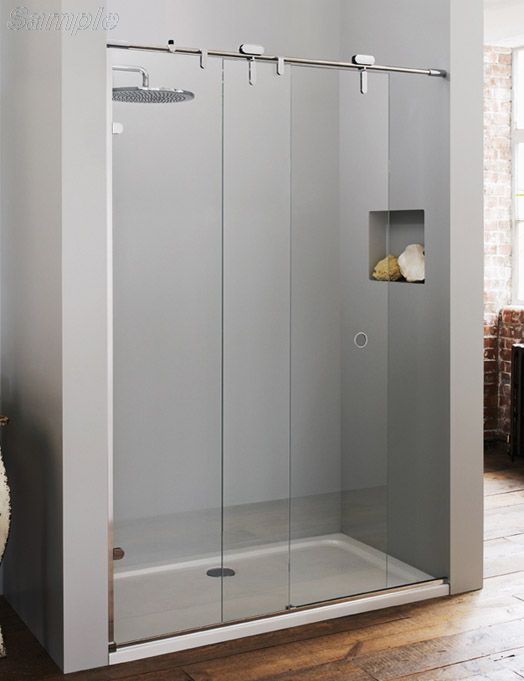 Model SD-07. Sliding glass door to shower cabin