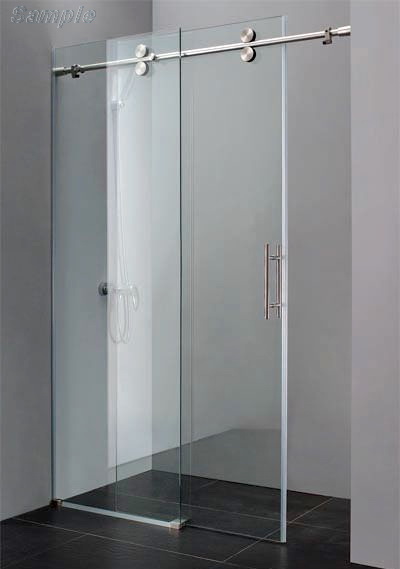 Model SD-07. Glass sliding shower door