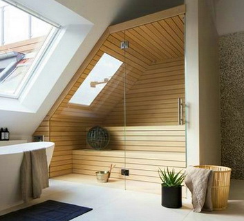 Glass doors for saunas and steam rooms